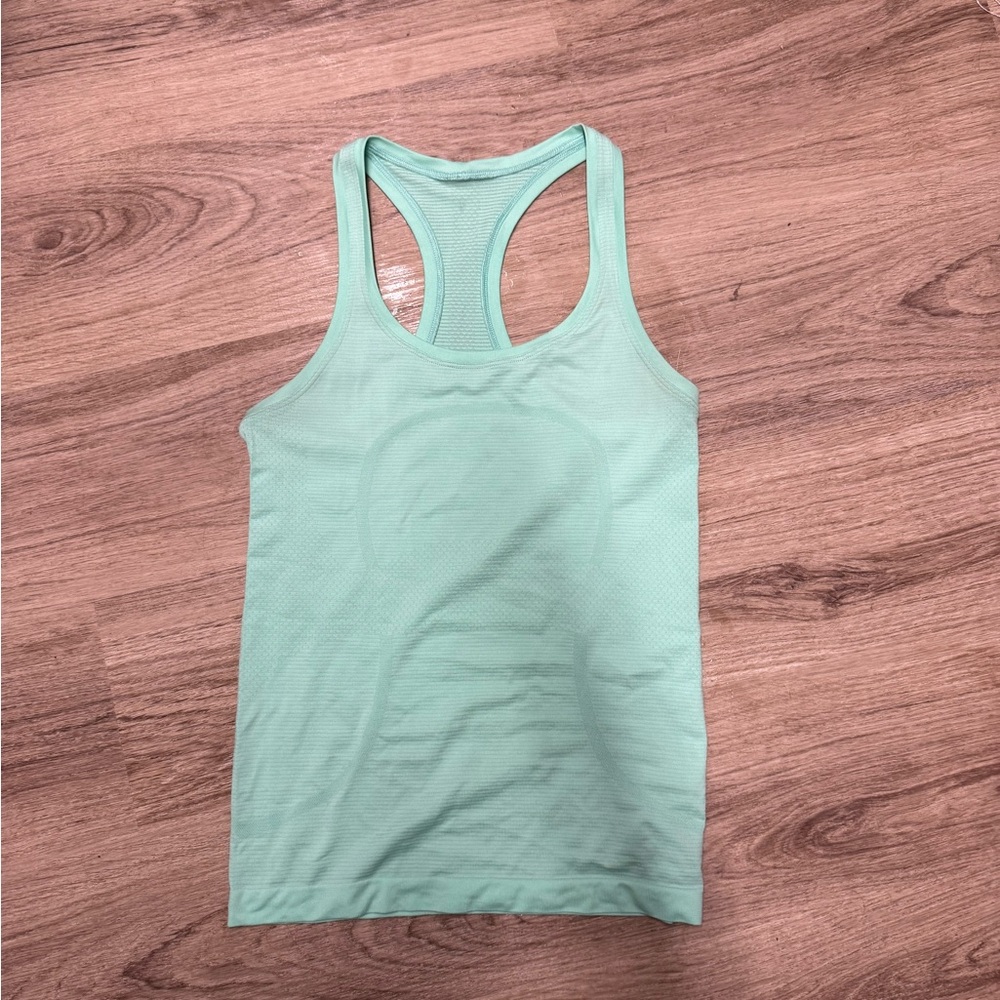 Lululemon Mint Green Racerback Tank Top